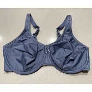 Wacoal‎ Basic Beauty Full Figure Seamless Underwire Blue 34DD